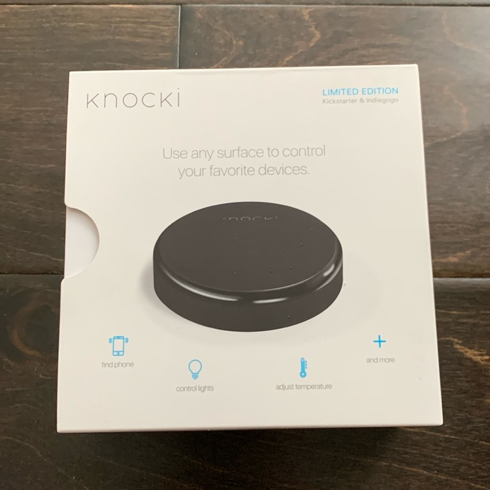 New Knocki Black Limited Edition Signed